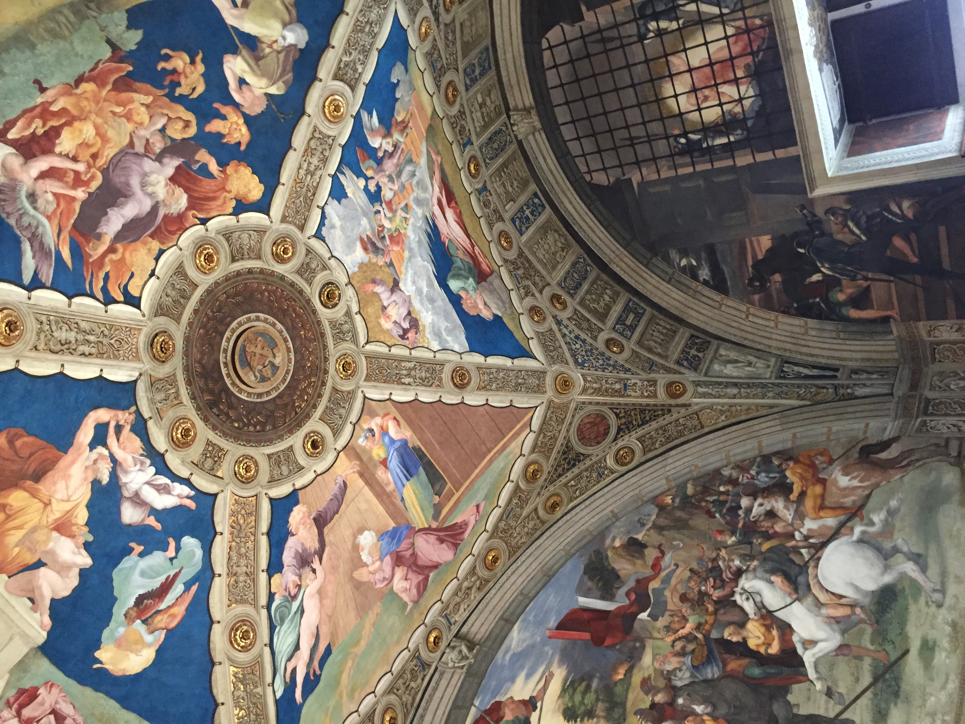 Vatican Museums gallery in Rome, Lazio, Italy