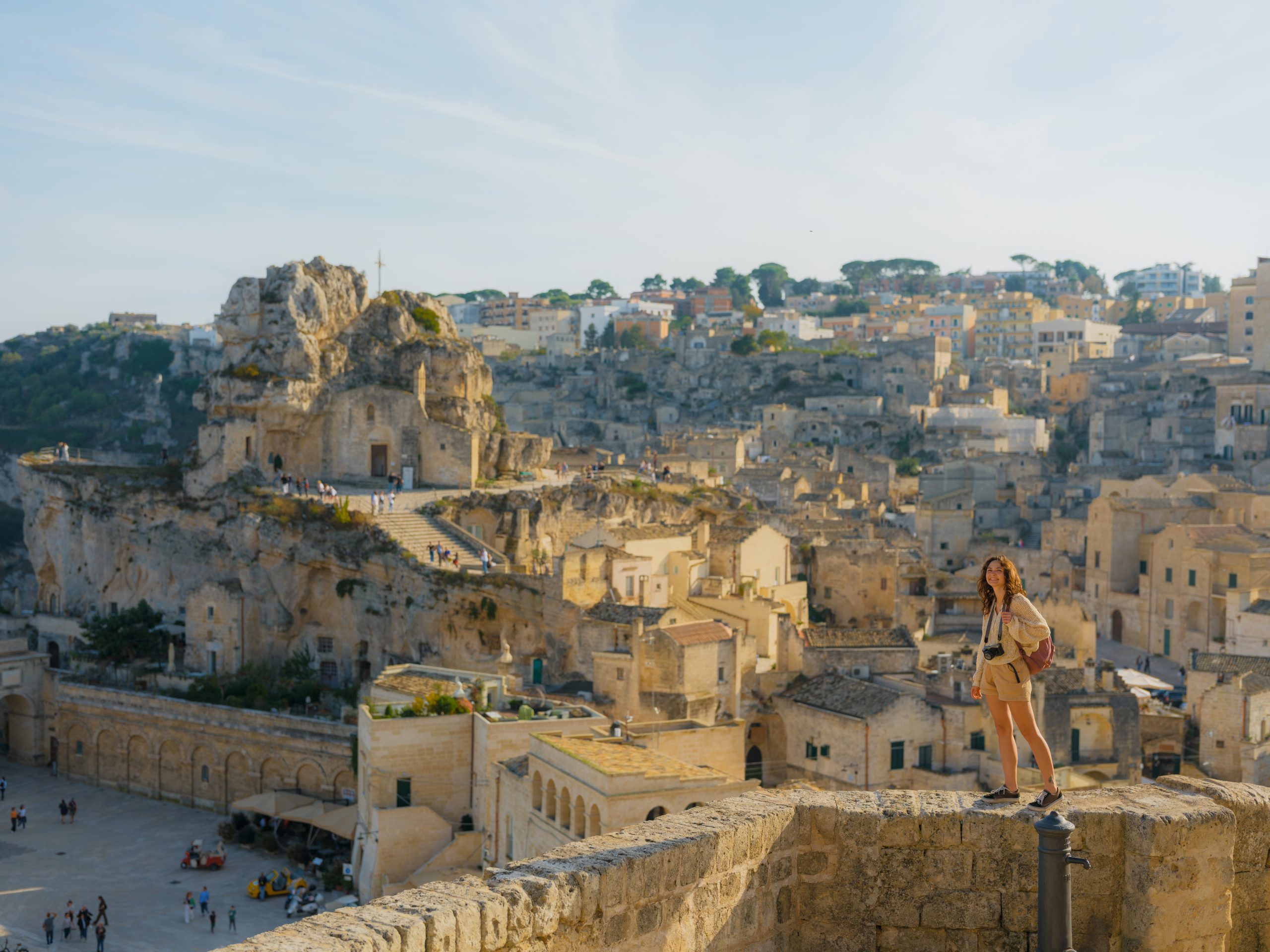 Panorama of the Sassi of Matera, Basilicata, Italy