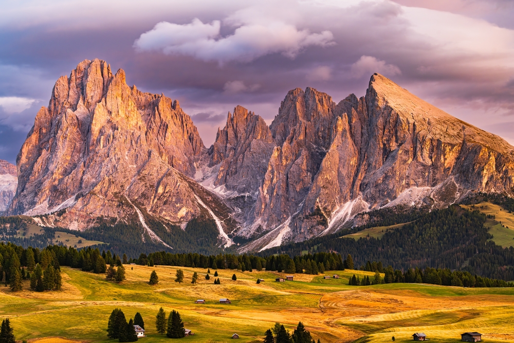 The Dolomites In Fall