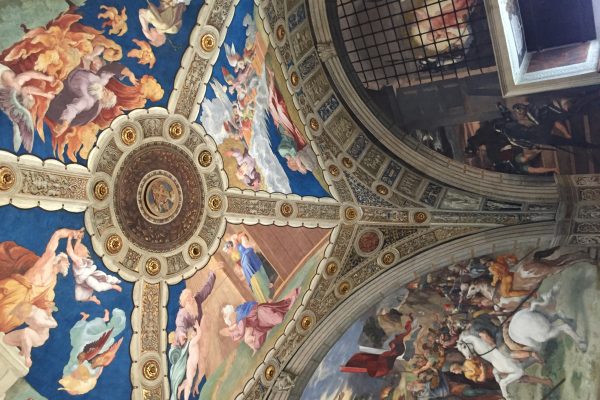 Vatican Museums gallery in Rome, Lazio, Italy